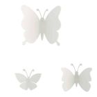 Set 3 farfalle con adesivo